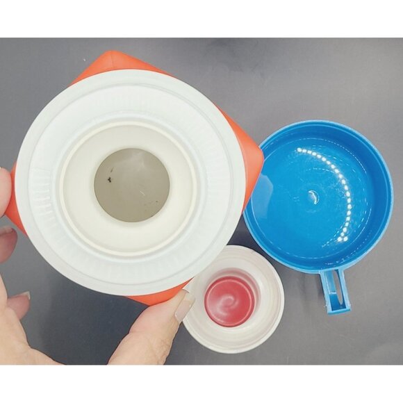 Howdy Doody Vintage Thermos 8 oz With Blue Lid Collectible Nostalgic Childhood - Picture 7 of 7